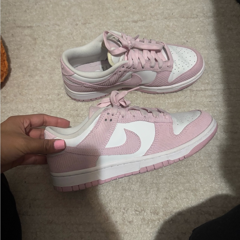 Nike Dunks - Pink and White , women size 8, only $85